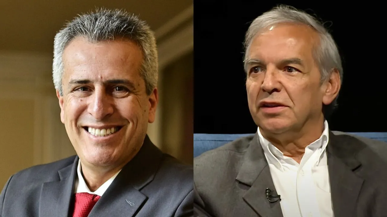 Luis Fernando Velasco y  Ricardo Bonilla