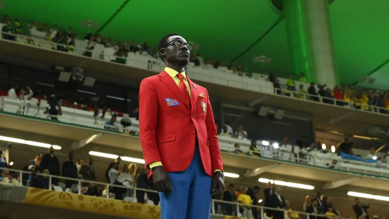 Lumumba Vea presente en Colombia vs. RD del Congo: Fotos | 'Lumumba Vea', presente en Colombia vs. RD del Congo: todos lo admiran