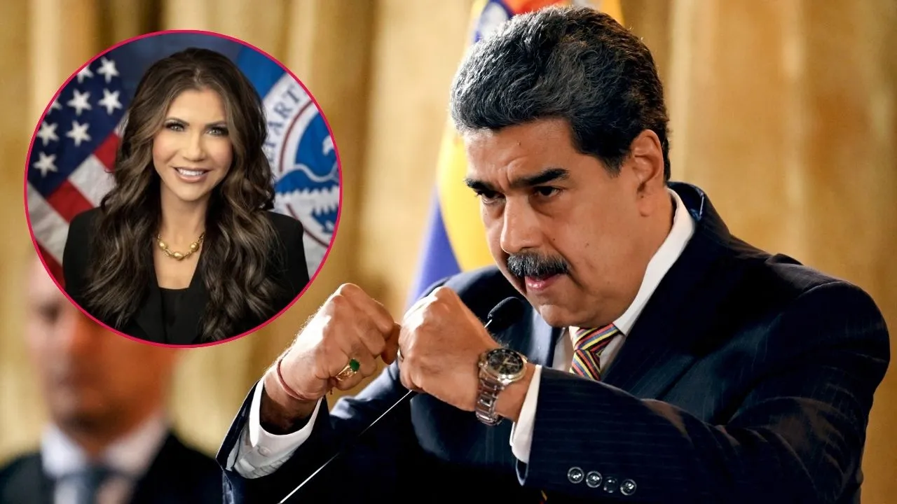 “Maduro tiene que irse”: la advertencia de Kristi Noem, secretaria de Seguridad Nacional de EE. UU.