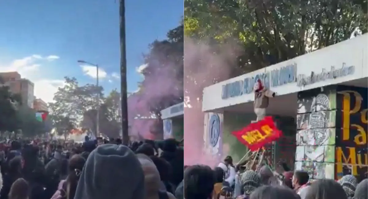 Manifestaciones en Bogotá Manifestaciones y bloqueos en Bogotá afectan la movilidad: estas son las calles afectadas