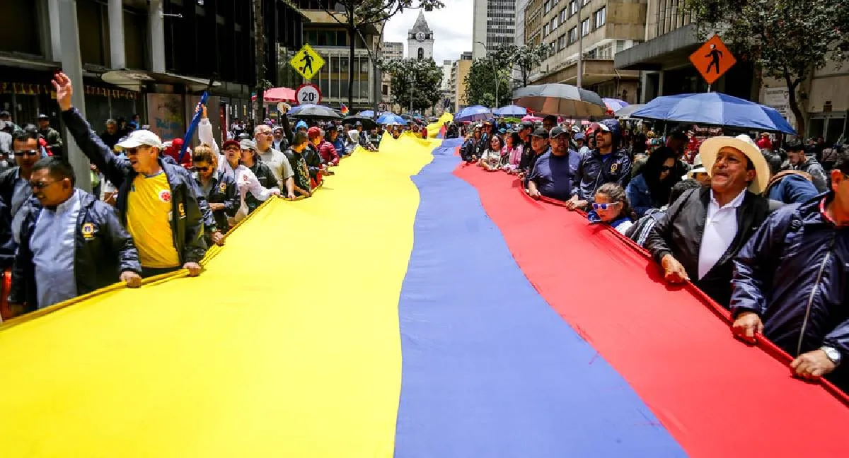 Marchas 7 de agosto Ojo si va a salir: marchas y restricciones de movilidad que habrá en Bogotá este 7 de agosto