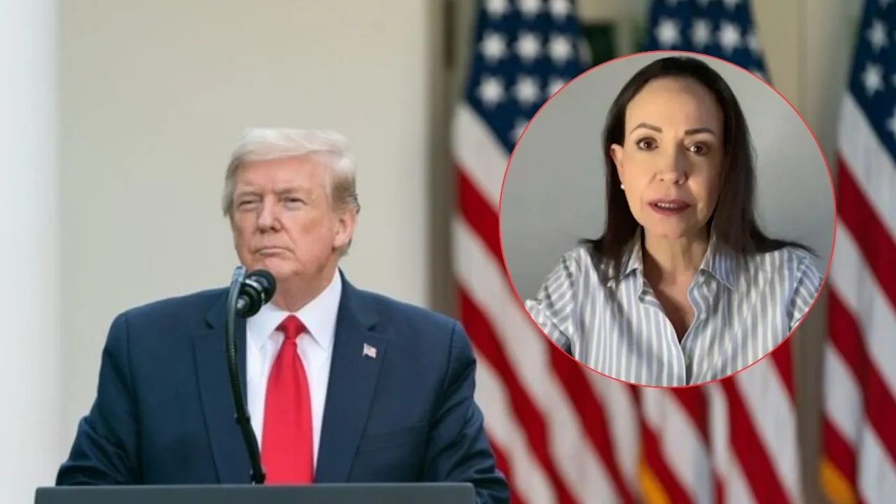 María Corina Machado apoya estrategia de Trump en el Caribe María Corina Machado apoya estrategia de Trump en el Caribe