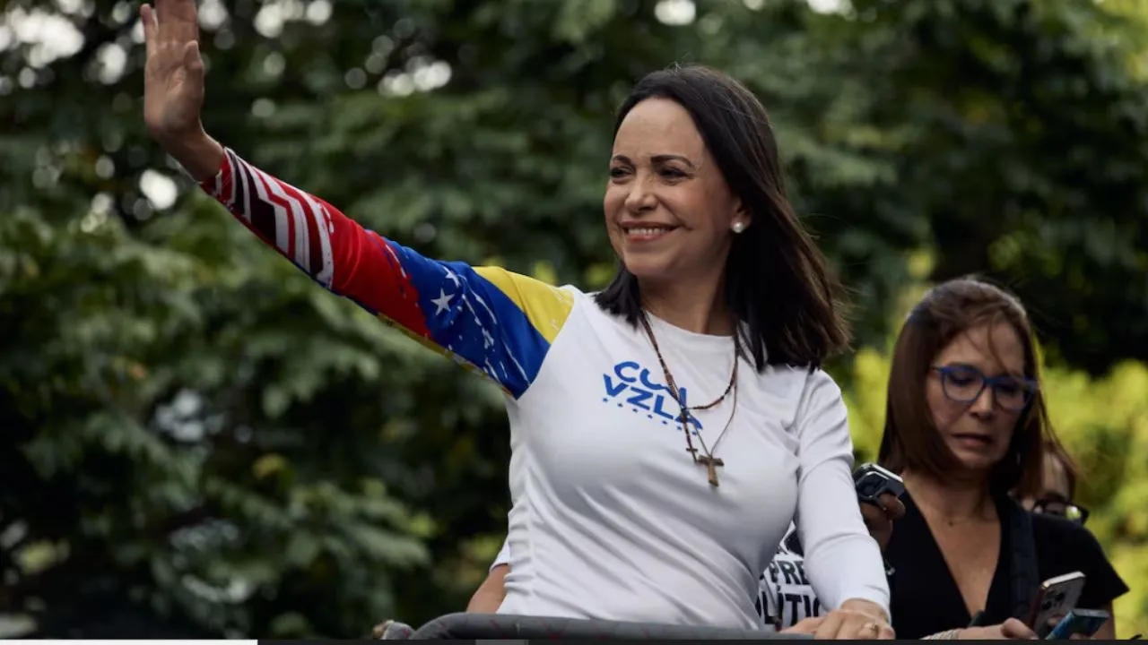 María Corina Machado, líder y opositora venezolana. Imagen principal