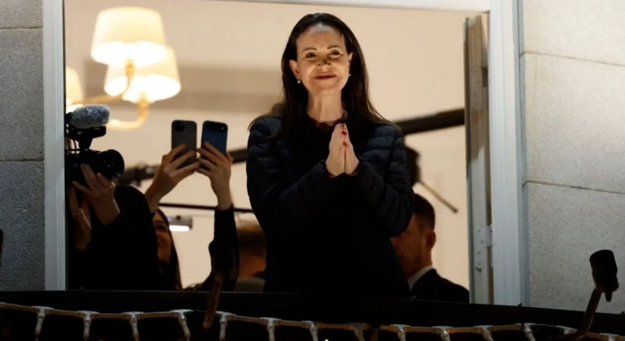 María Corina Machado llegó a Oslo María Corina Machado llegó a Oslo