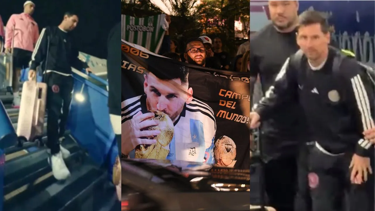 Messi generó euforia a su llegada a la capital antioqueña. Messi desató la locura en Medellín por su llegada con el Inter Miami