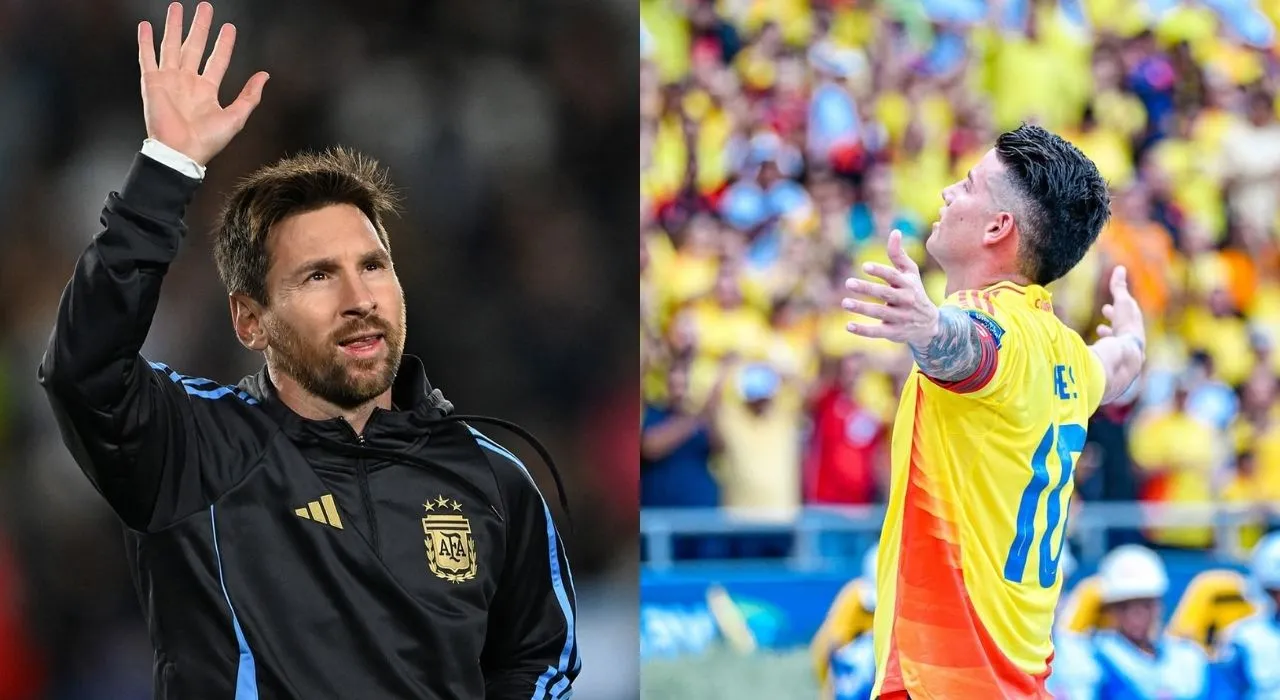 Messi y James con historia en las Eliminatorias se despiden de sus selecciones. Imagen principal