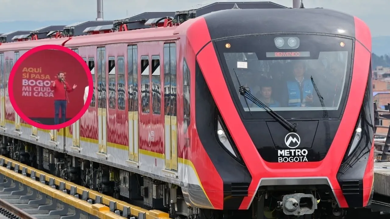 Metro de Bogotá ya rueda sobre el viaducto en fase de pruebas. Video | Así fueron las primeras pruebas del Metro de Bogotá con pasajeros a bordo sobre el viaducto