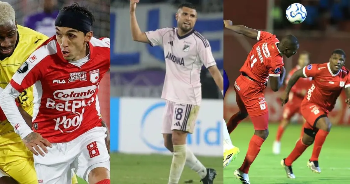 Millonarios, Santa Fe y América en Sudamericana y Libertadores Horarios y dónde ver a Santa Fe en Libertadores y a Millonarios y América en Sudamericana