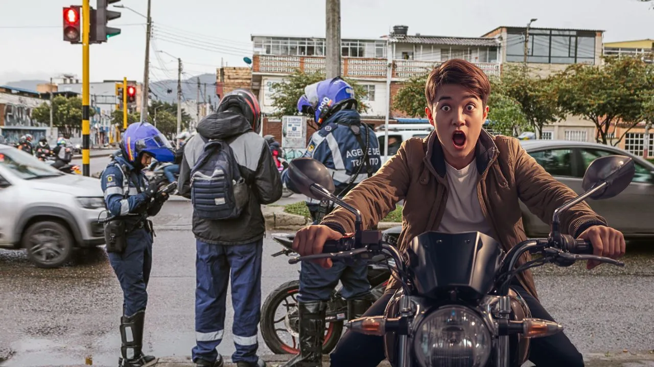 Motocilcistas en Bogotá Más de 1.500 motociclistas en Bogotá podrían perder su licencia de conducción por esta causa