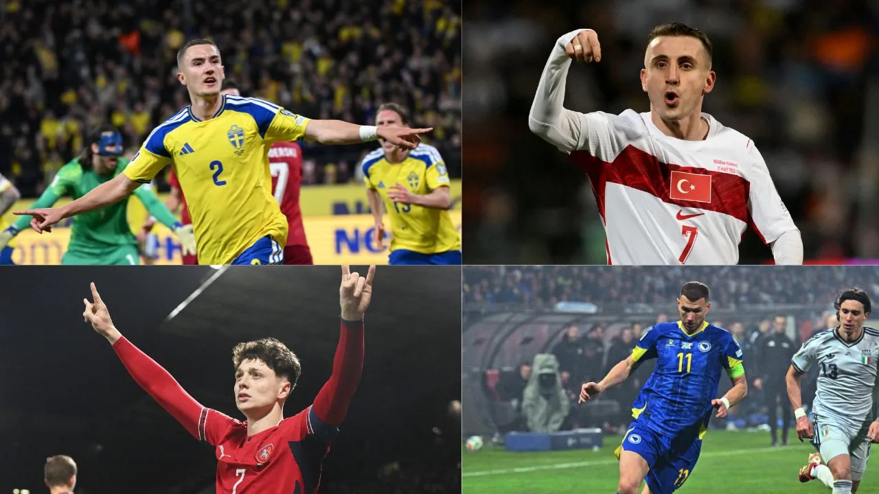 Mundial 2026 Bosnia, Suecia, Turquía y República Checa, últimos clasificados de Europa al Mundial 2026