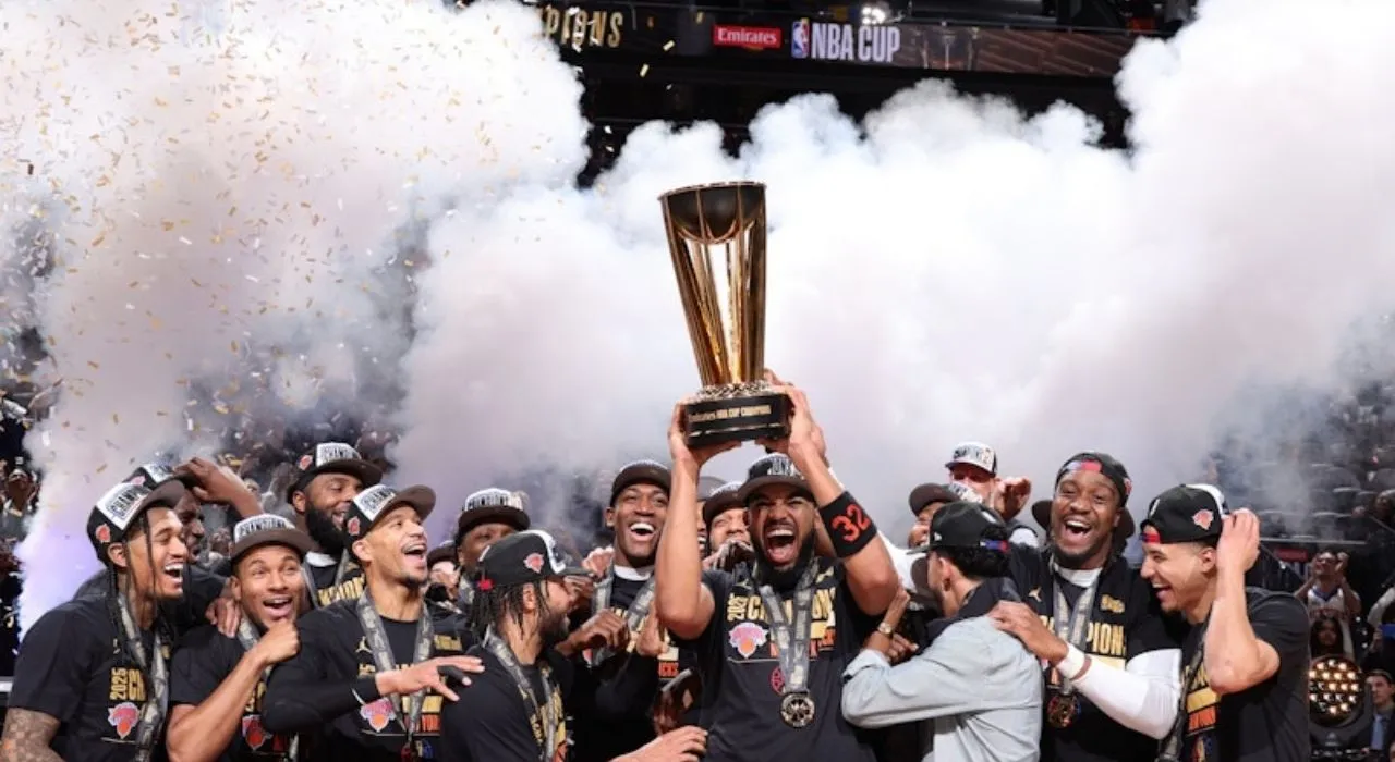 NBA Cup 2025 consagra a los Knicks y reaviva el sueño del anillo NBA. NBA Cup 2025 consagra a los Knicks y reaviva el sueño del anillo NBA.