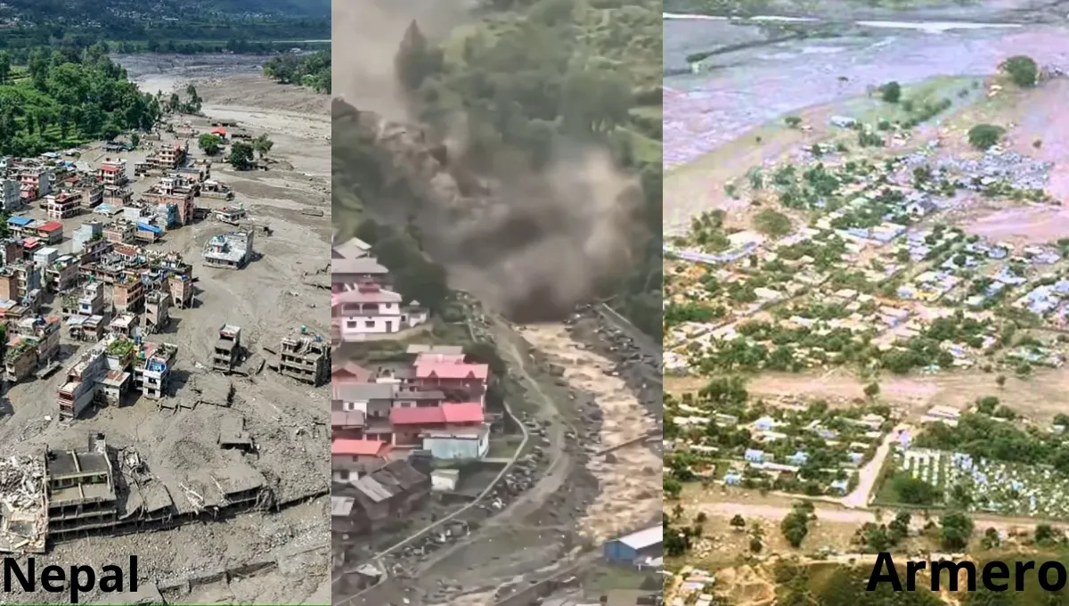 Nepal y Armero, dos tragedias marcadas por el lodo y la devastación. Nepal revive el fantasma de Armero: avalancha que arrasó y dejó cientos de muertos y desaparecidos