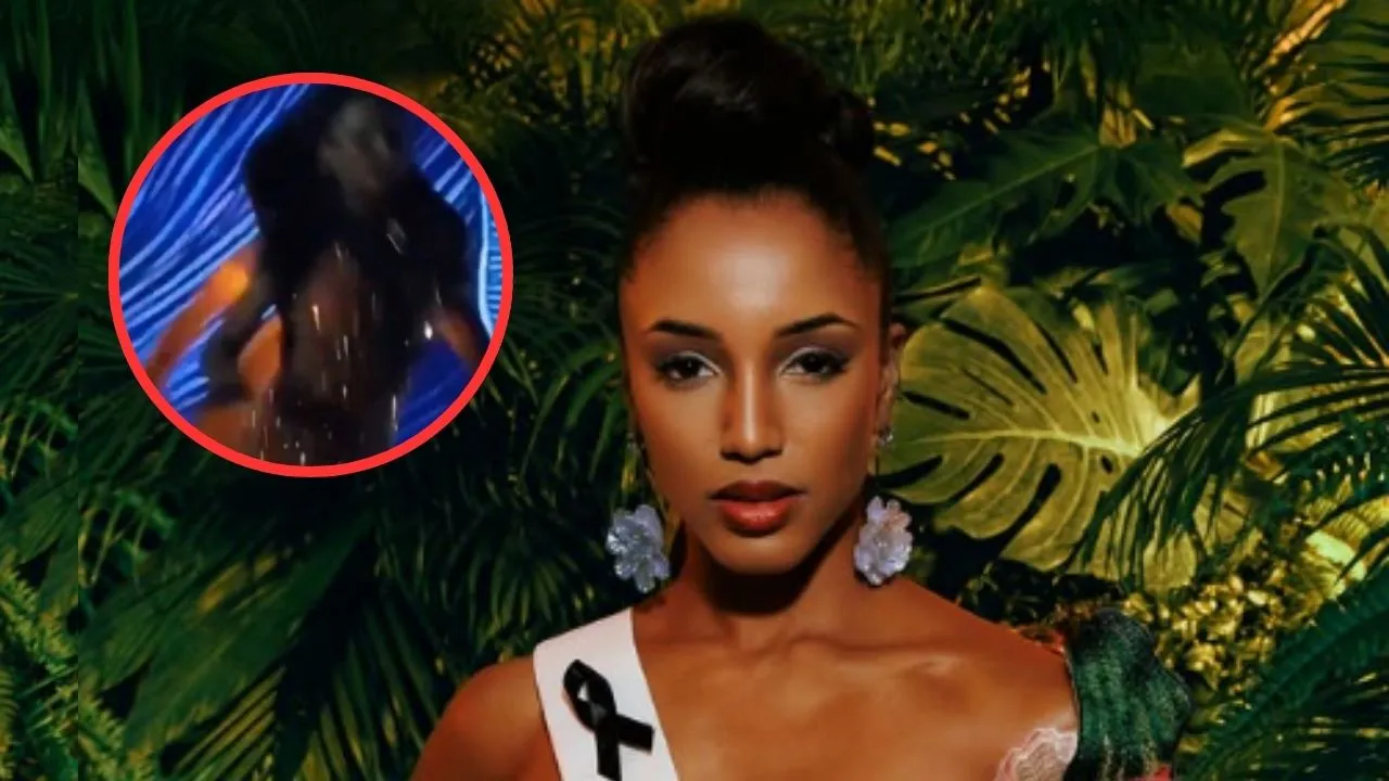 Nuevo parte médico de miss Jamaica, la concursante que sufrió grave caída Nuevo parte médico de miss Jamaica, la concursante que sufrió grave caída