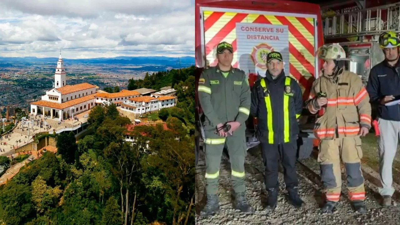 Búsqueda de siete desaparecidos en Monserrate continúa. Aparecen los siete desaparecidos en Monserrate tras búsqueda con drones y helicóptero Halcón