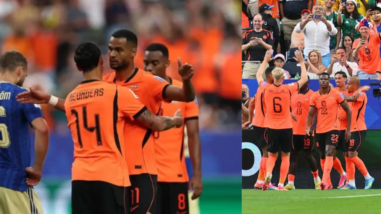 Países Bajos celebra su goleada 5-1 ante Suecia en el Mundial 2026. Mundial 2026 | El podio del Países Bajos vs. Suecia: las figuras que marcaron el partido