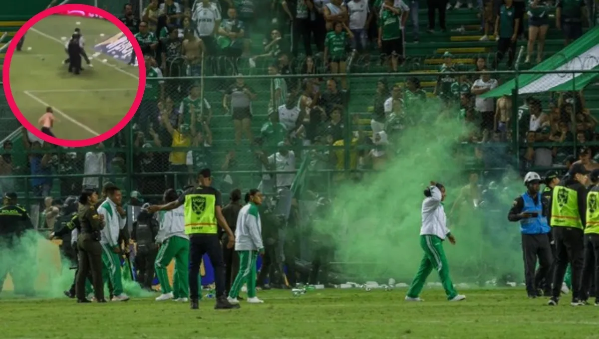 Palmaseca terminó en caos por la invasión de campo y los disturbios. ¿Qué pasó en Palmaseca? Invasión de campo y disturbios marcaron el partido Cali-Bucaramanga