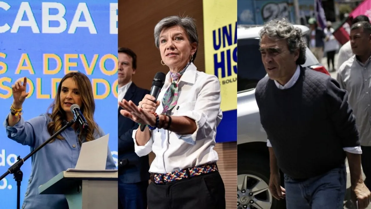 Paloma Valencia, Claudia López y Sergio Fajardo. ¿Estilo tradicional? Esto buscan comunicar los ‘outfits’ de Paloma, Claudia y Fajardo