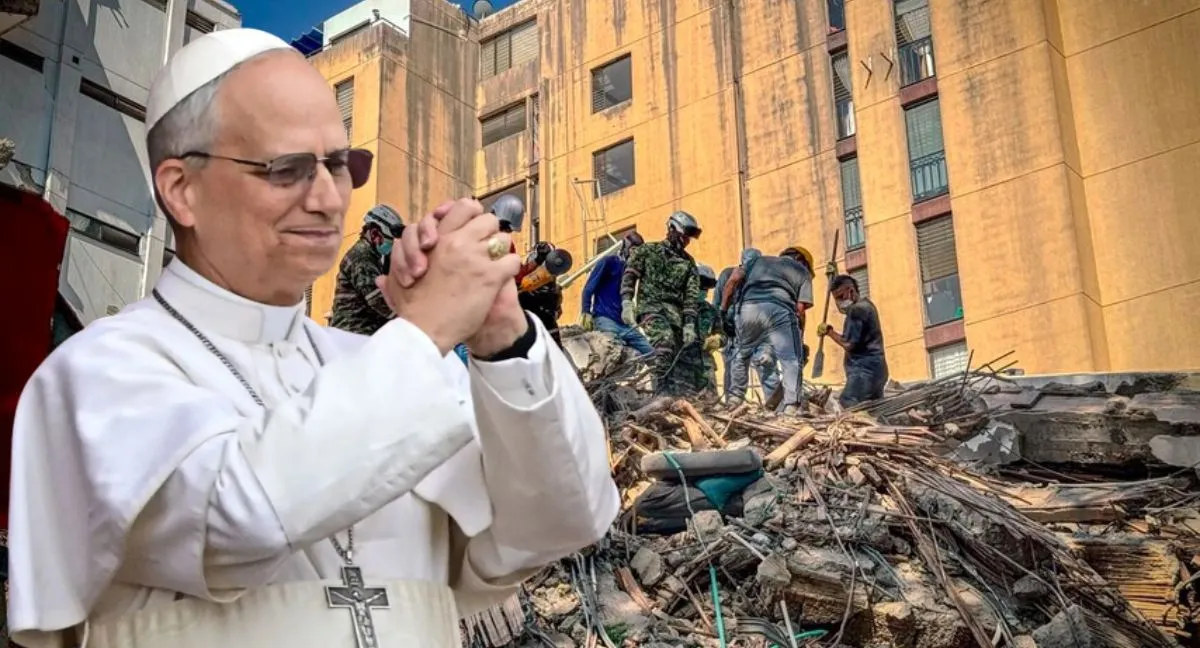 Papa León XIV envía ayuda económica a damnificados por el terremoto en Colombia. Papa León XIV envía ayuda económica a las zonas de Colombia afectadas por el terremoto