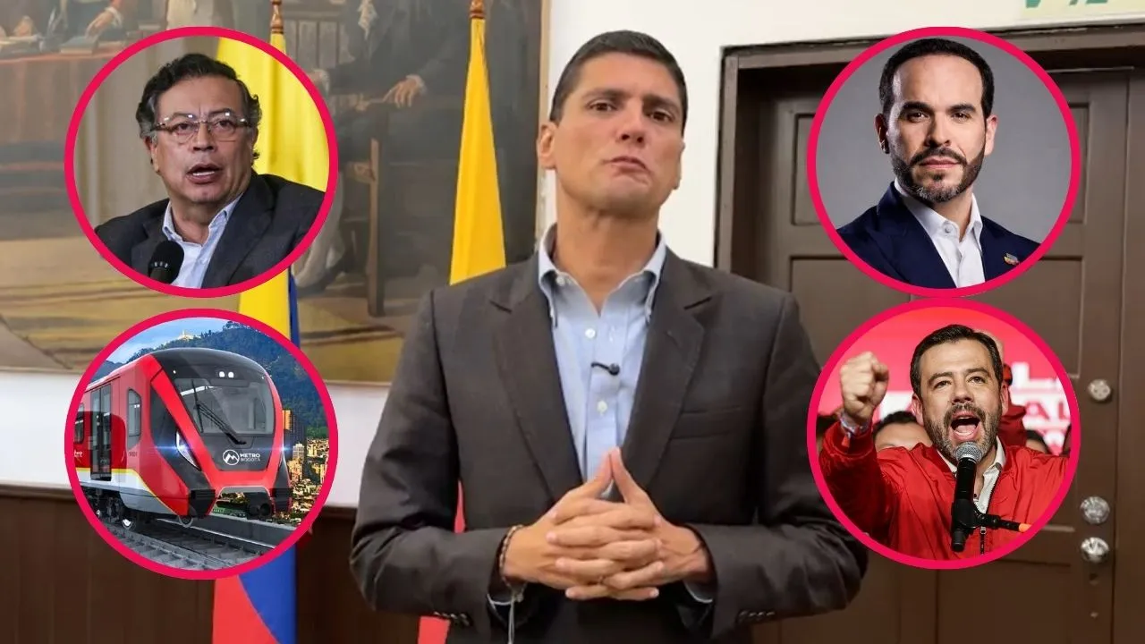 Papo Amín Petro Metro Presidente del Concejo dice que Petro dejó sin financiación la tercera línea del metro de Bogotá