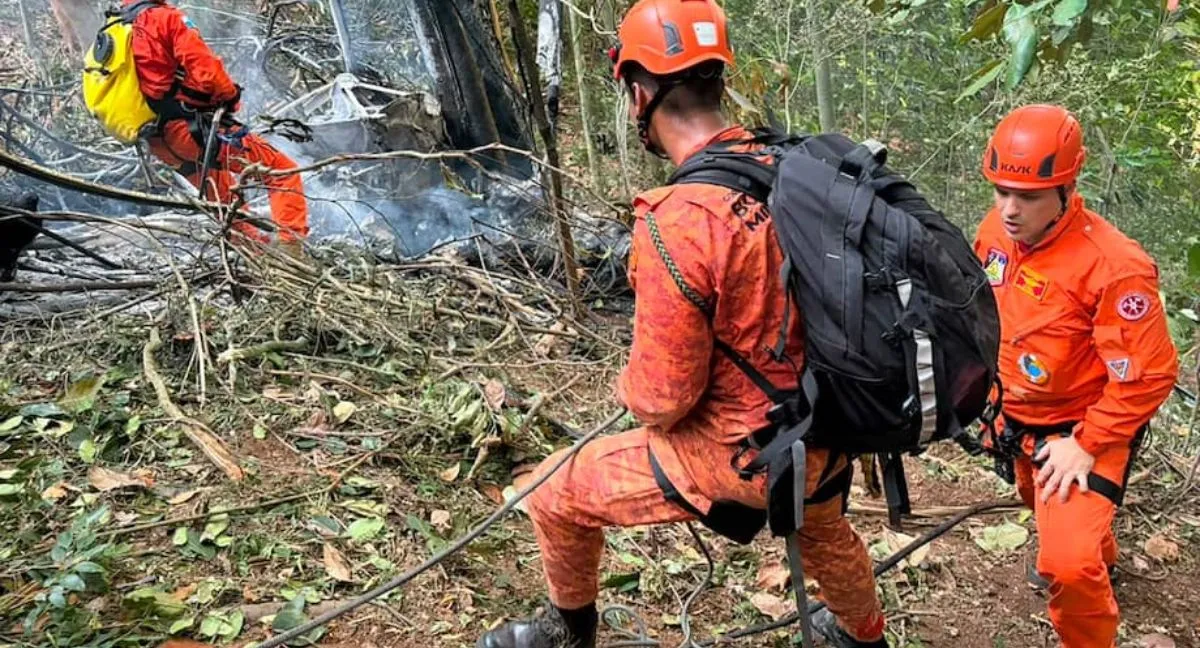 Parque Nacional de Tijuca Tres colombianas murieron en un grave accidente en helicóptero en Río de Janeiro
