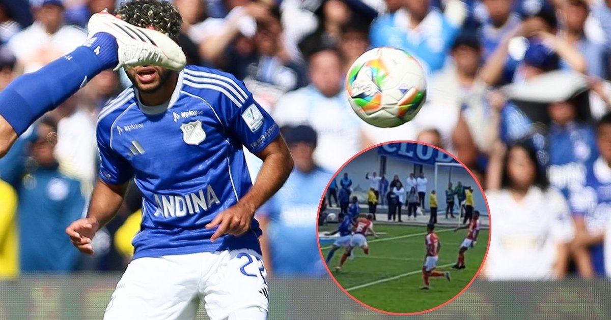 Nuevo video demostraría penal a Falcao en Millonarios vs Santa Fe ...