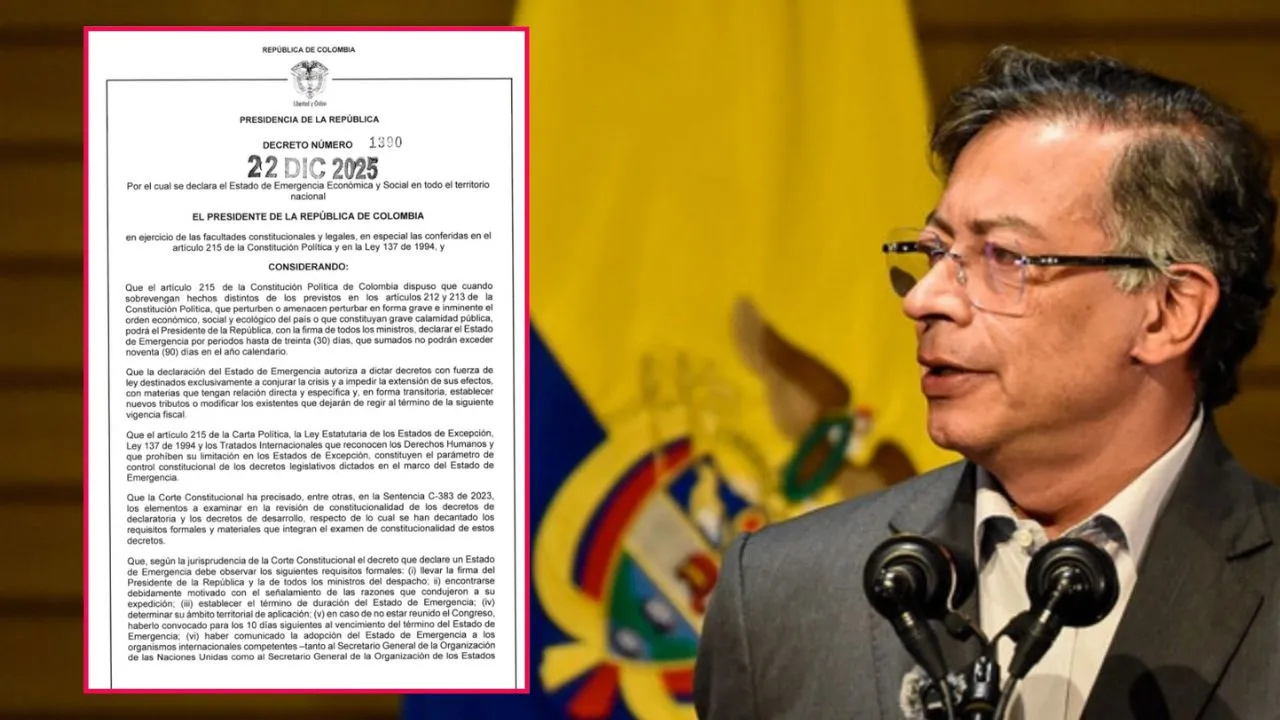 “Emergencia económica de Petro no cumple la Constitución”: Francisco Bernate cuestiona el Decreto 1390