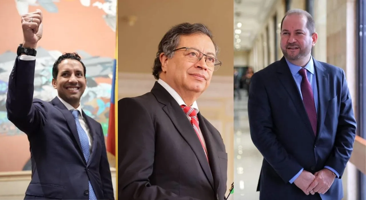 Petro y los nuevos presidentes del Congreso Imagen principal