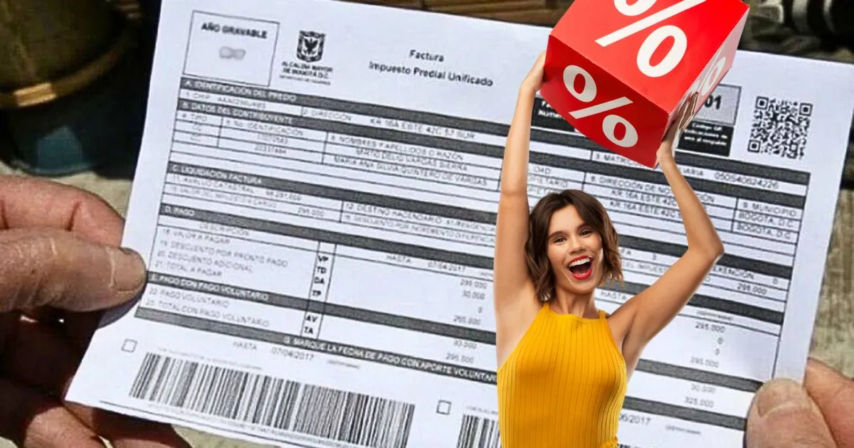 Predial Bogotá ¿Ya pagó el predial en Bogotá? Este es el plazo para obtener el 10 % de descuento
