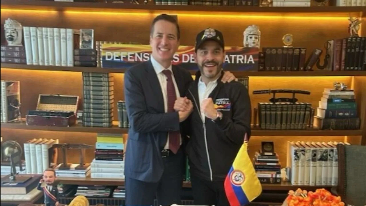 Presidente electo Abelardo de la Espriella se reunió con Bernie Moreno. De la Espriella inició agenda internacional: se reunió con Bernie Moreno tras las elecciones
