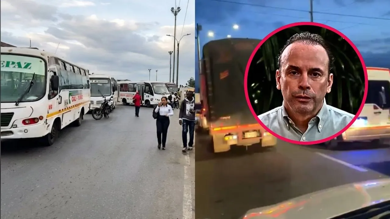 Protestas en Cali Ultimátum de Alejandro Eder por bloqueos en Cali: ordena "recuperar cuanto antes la movilidad"