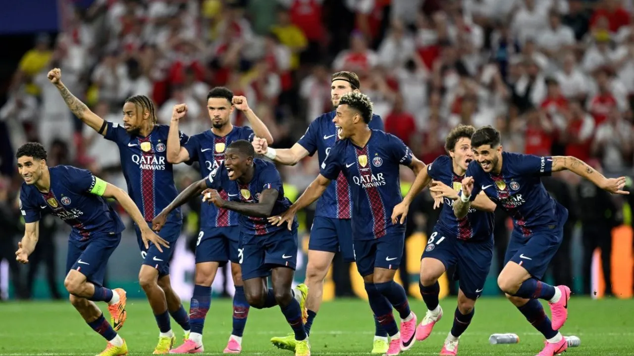 PSG Arsenal se congeló en los penales y el PSG es el bicampeón de la Champions League