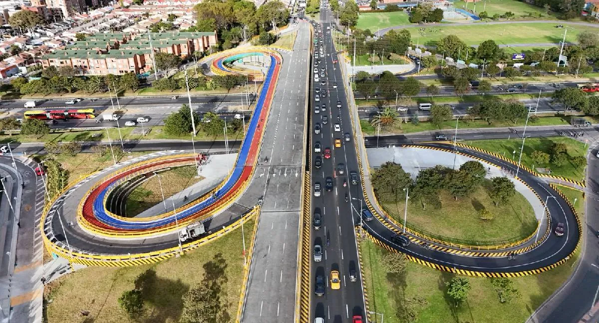 Puente calle 153 En el cumpleaños de Bogotá, Galán entrega megapuente que debía estar listo en 2023