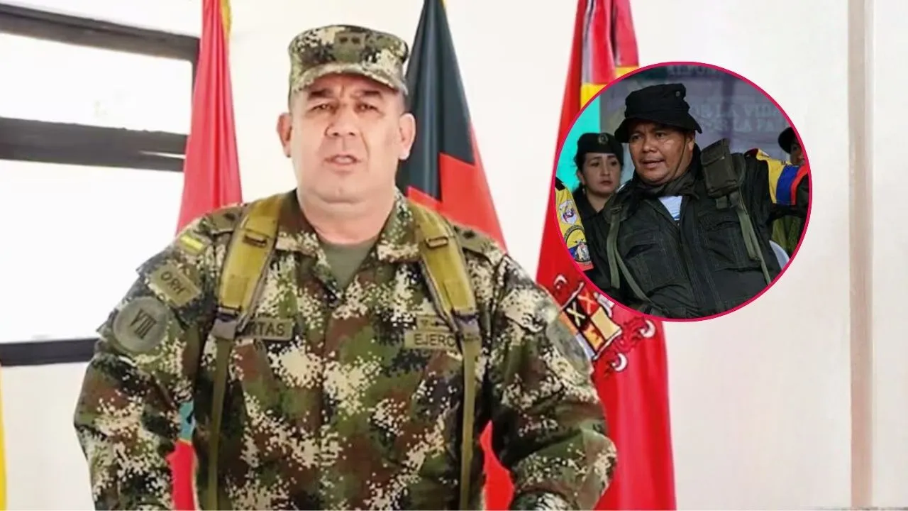 Esta es la hoja de vida de Juan Miguel Huertas, el general vinculado con los "archivos Calarcá"