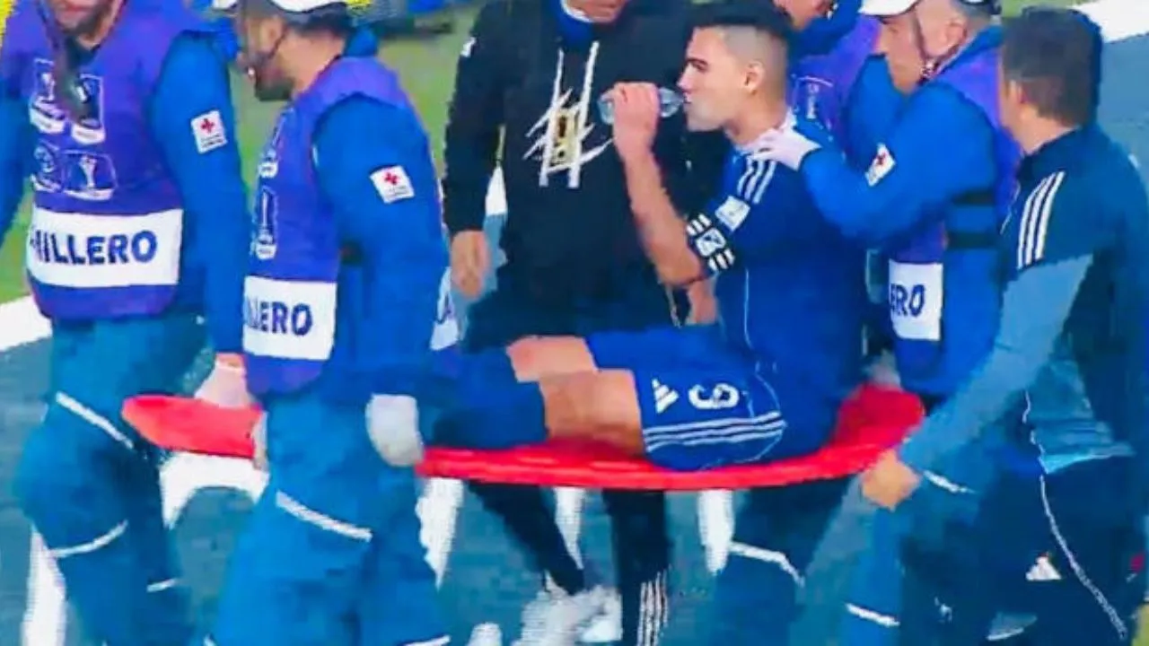 Radamel Falcao García DT de Millonarios no ocultó su preocupación y dejó temor por lesión de Falcao