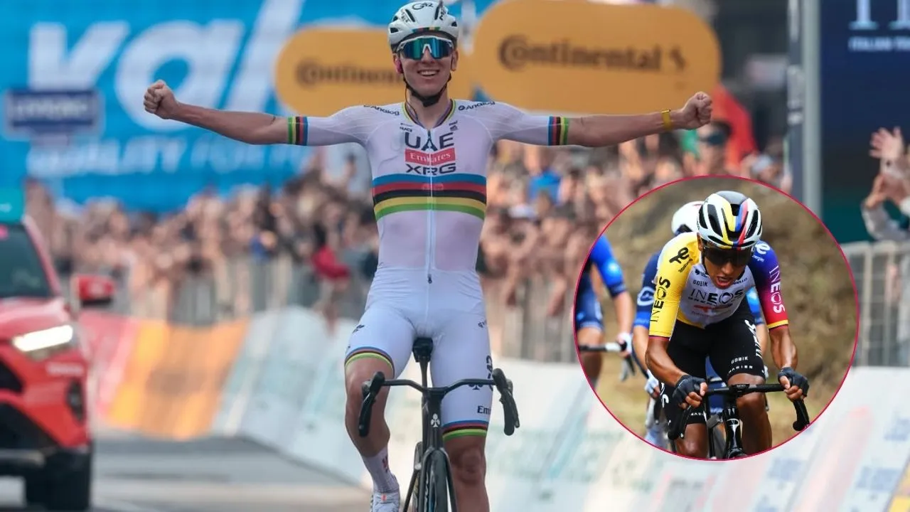 ¿Cómo les fue a los colombianos en el último ranking UCI de 2025, con Pogacar como líder absoluto?