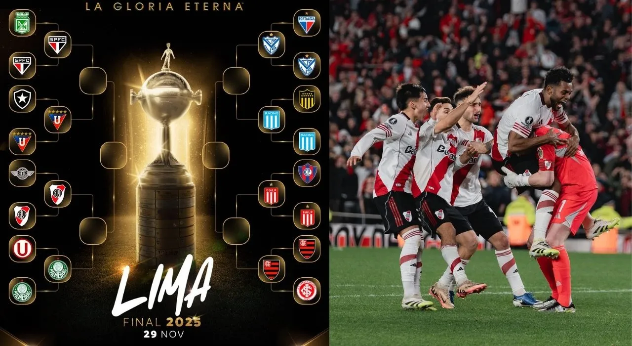 River avanzó y se definieron los cuartos de final de la Libertadores 2025. Imagen principal