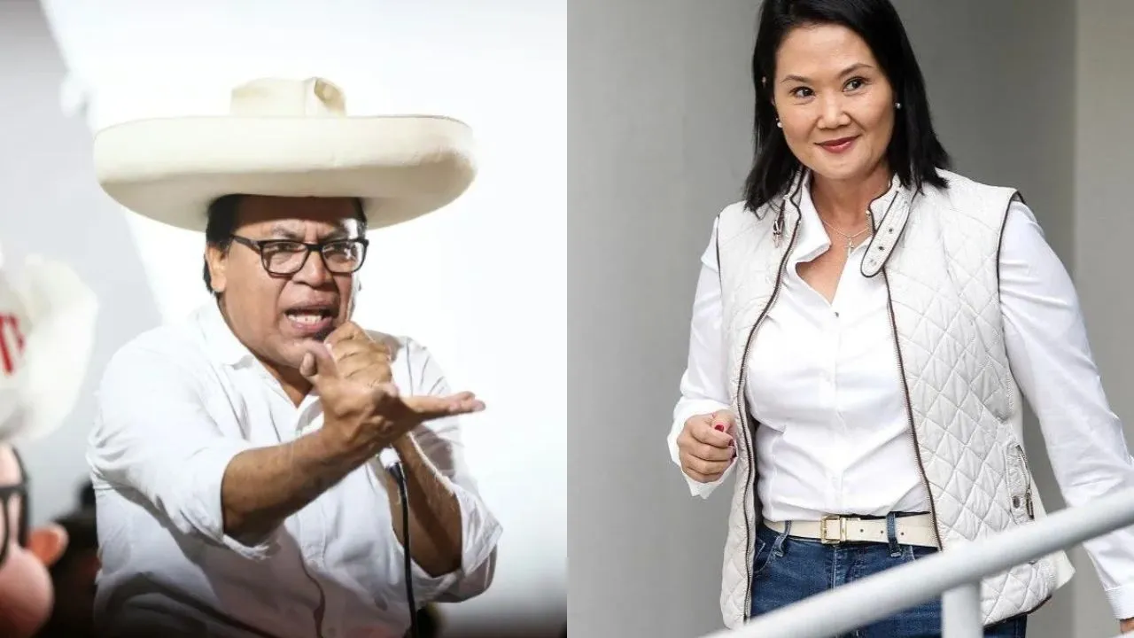 Roberto Sánchez y Keiko Fujimori Tensión en Perú: Sánchez toma contundente decisión si gana Fujimori y anuncia movilizaciones