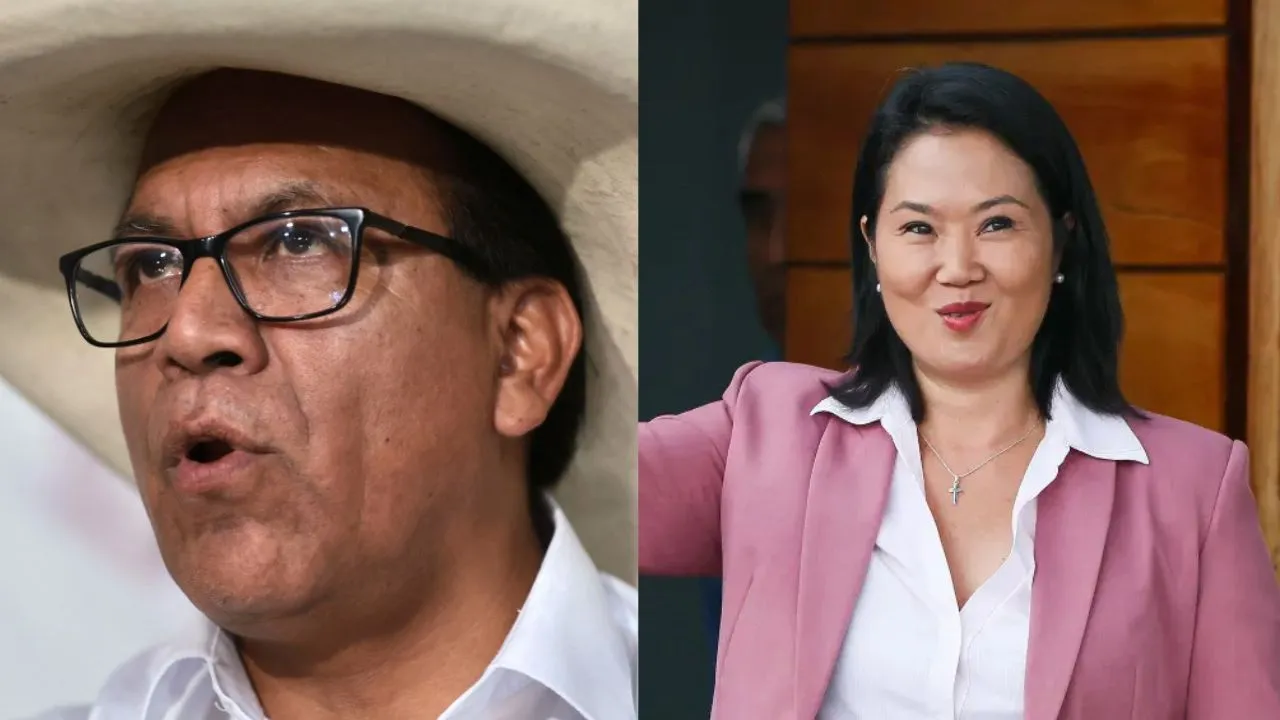 Roberto Sánchez y Keiko Fujimori Roberto Sánchez tomó una inesperada decisión tras el triunfo de Keiko Fujimori en Perú