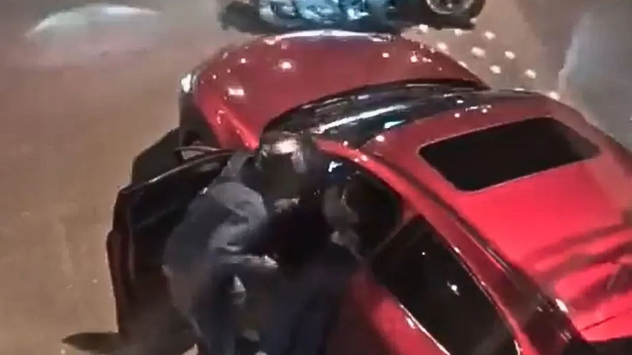 Robo vehículos Video | Intento de robo a una familia en Galerías terminó de forma inesperada: esto ocurrió
