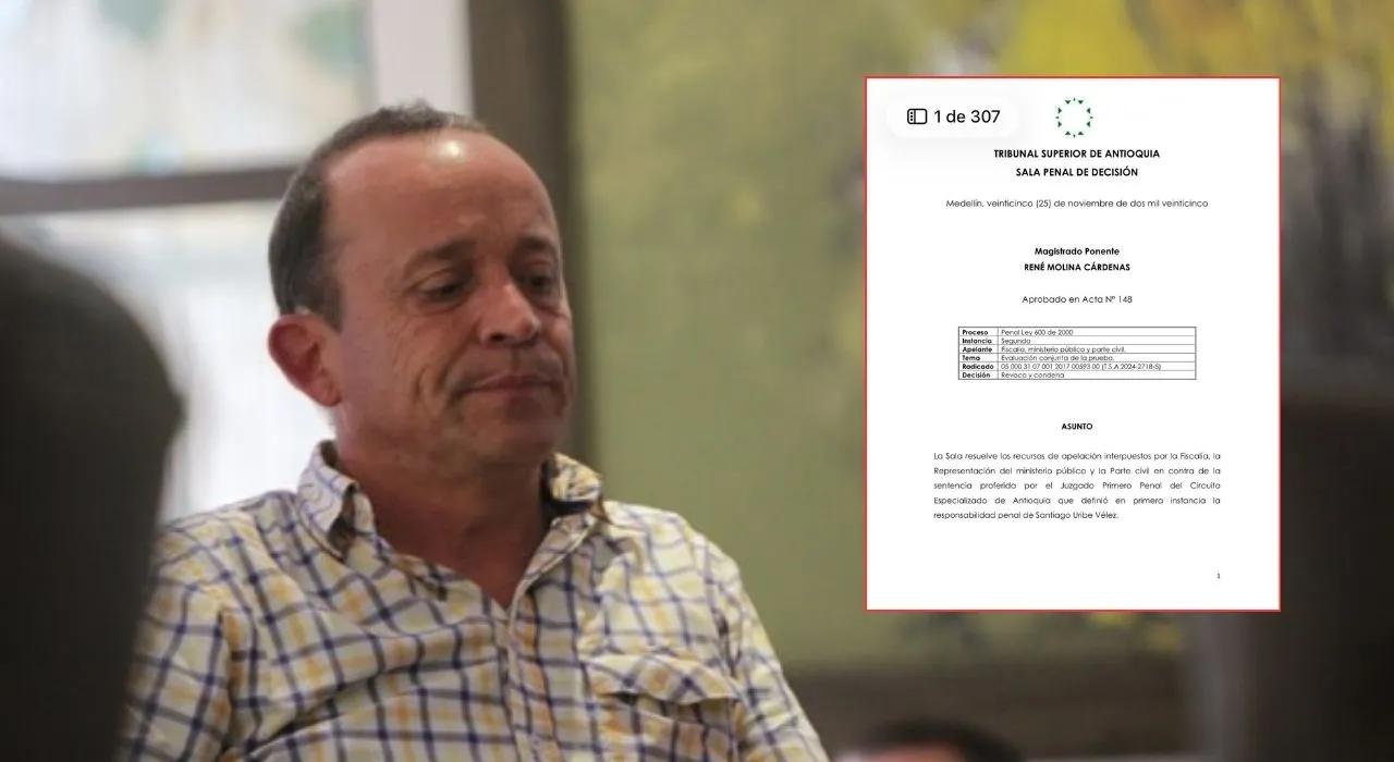 Santiago Uribe, condenado a 28 años: Tribunal revoca absolución por el caso de 'Los 12 apóstoles' Santiago Uribe, condenado a 28 años: Tribunal revoca absolución por el caso de 'Los 12 apóstoles'