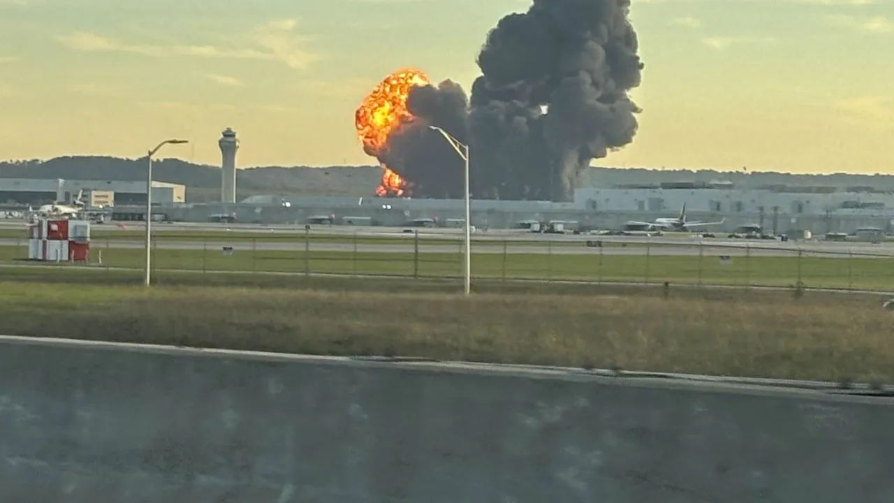 Se estrella aeronave de UPS en inmediaciones del aeropuerto de Louisville