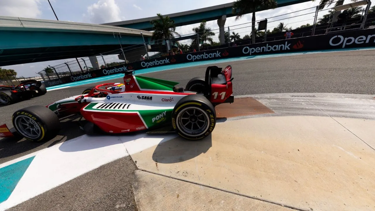 Sebastián Montoya Sebastián Montoya, como su padre: destacado trabajo en el GP de Canadá de la F2