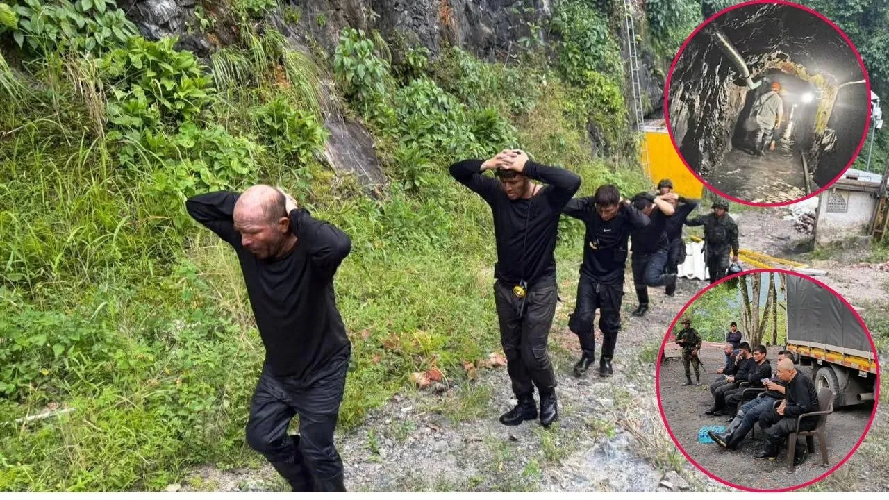 Secuestro en mina de Boyacá: Fuerza Pública libera a 71 personas. Rescatan a 71 personas secuestradas en mina esmeraldera de Boyacá