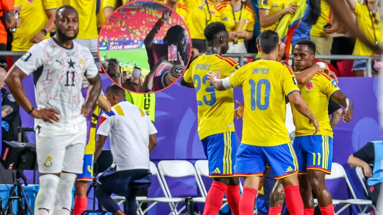 Selección Colombia Video | Del ‘hechizo’ a las risas: hinchas colombianos se burlaron del brujo de Ghana