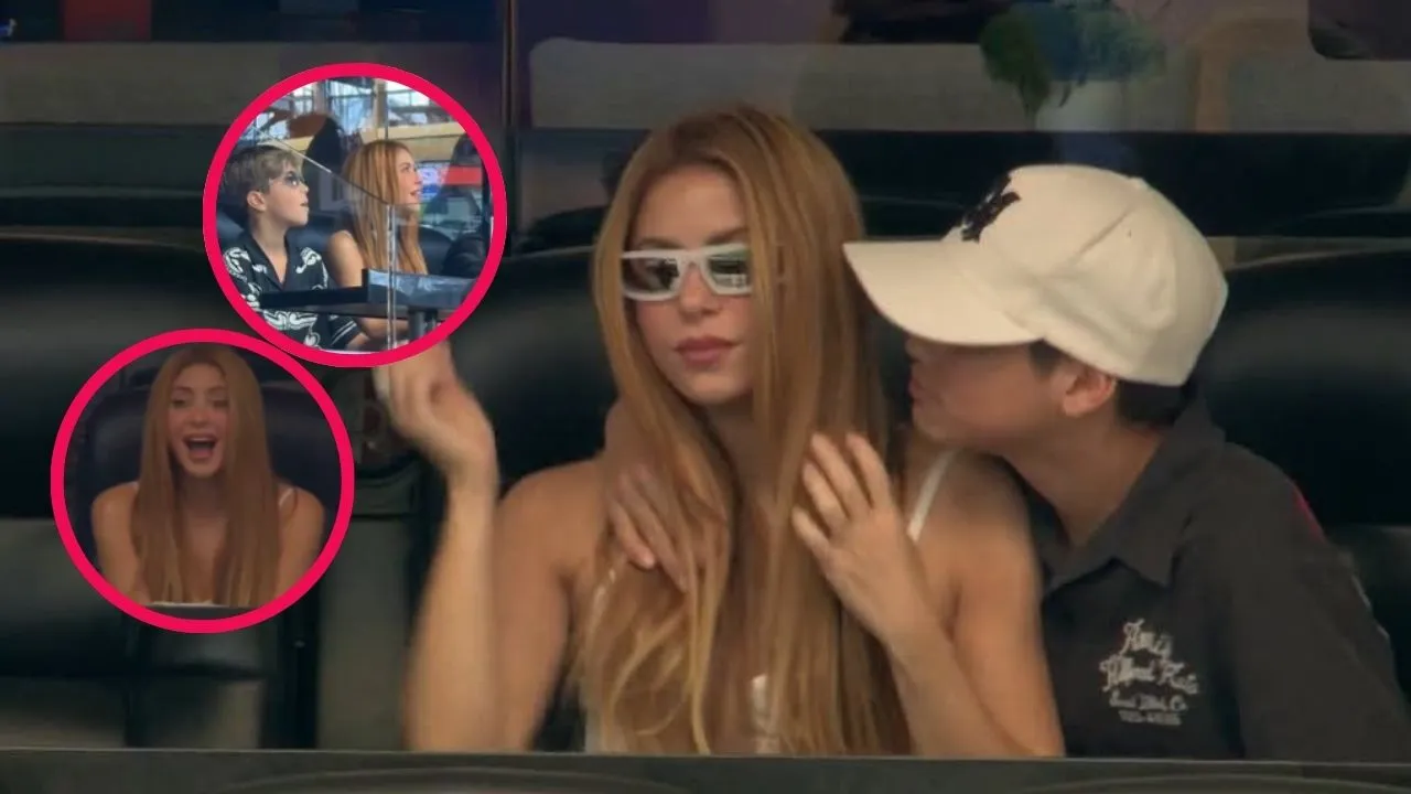 Shakira fue captada en el estadio de Dallas. Video | ¿Qué hacía Shakira en el Argentina vs. Austria? La imagen que generó curiosidad