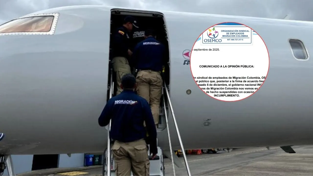 Sindicatos de Migración Colombia anuncia paro Imagen principal