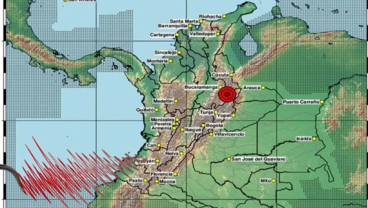 Sismo de 5,1 tuvo epicentro en Los Santos, Santander. Estas son las ciudades donde más se sintió el sismo de 5,1 que sacudió a Colombia hoy