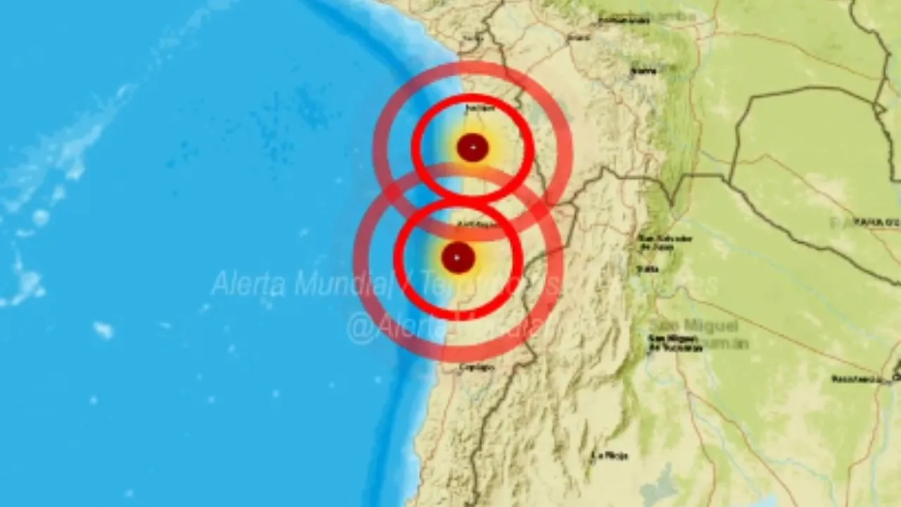 Terremotos sacuden a Chile en medio de la alerta sísmica en Latinoamérica Terremotos sacuden a Chile en medio de la alerta sísmica en Latinoamérica