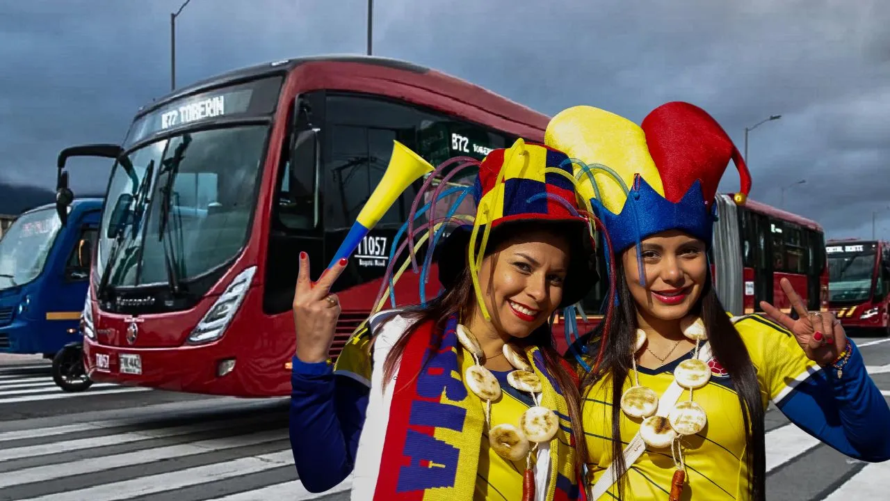 TransMilenio Selección Colombia Bogotá tendrá pantallas gigantes y horarios extendidos en TransMilenio para partidos de Colombia