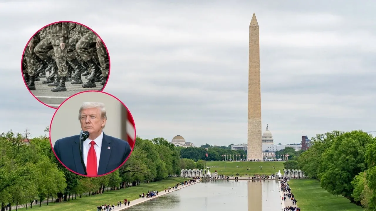 Trump visita tropas en D.C. mientras crece el rechazo ciudadano Imagen principal